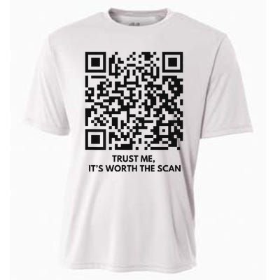 Qr President Trump Dance Code 4547 2024 Back Print Cooling Performance Crew T-Shirt