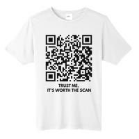 Qr President Trump Dance Code 4547 2024 Back Print Tall Fusion ChromaSoft Performance T-Shirt