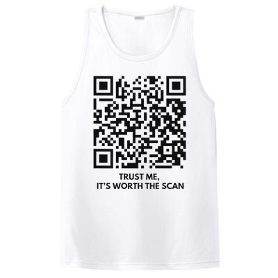 Qr President Trump Dance Code 4547 2024 Back Print PosiCharge Competitor Tank