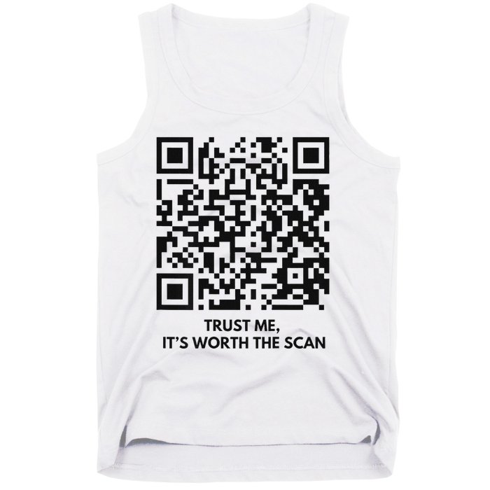 Qr President Trump Dance Code 4547 2024 Back Print Tank Top