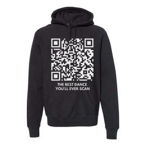 Qr President Trump Dance Code 4547 Maga Trump 2024 Premium Hoodie