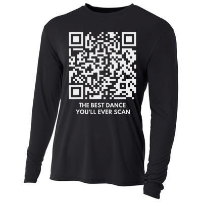 Qr President Trump Dance Code 4547 Maga Trump 2024 Cooling Performance Long Sleeve Crew