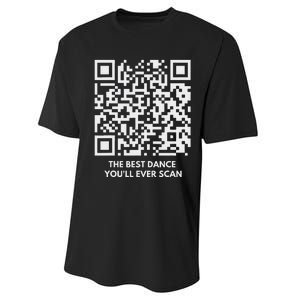 Qr President Trump Dance Code 4547 Maga Trump 2024 Performance Sprint T-Shirt