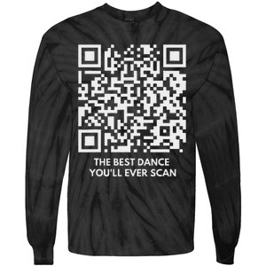 Qr President Trump Dance Code 4547 Maga Trump 2024 Tie-Dye Long Sleeve Shirt