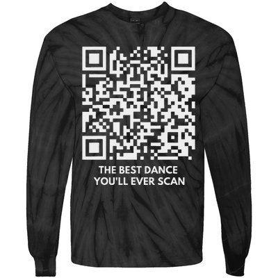 Qr President Trump Dance Code 4547 Maga Trump 2024 Tie-Dye Long Sleeve Shirt