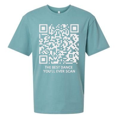 Qr President Trump Dance Code 4547 Maga Trump 2024 Sueded Cloud Jersey T-Shirt