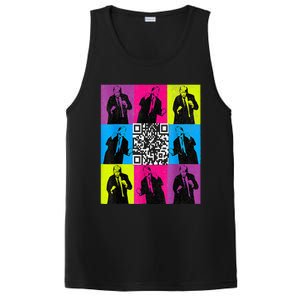 Qr President Trump 4547 Trump Dancing Code PosiCharge Competitor Tank