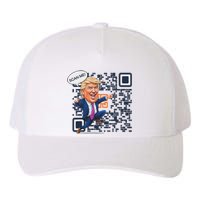 Qr President Trump Dance Code Yupoong Adult 5-Panel Trucker Hat