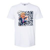 Qr President Trump Dance Code Softstyle CVC T-Shirt