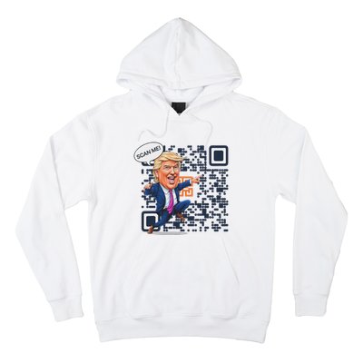 Qr President Trump Dance Code Hoodie