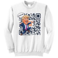 Qr President Trump Dance Code Sweatshirt