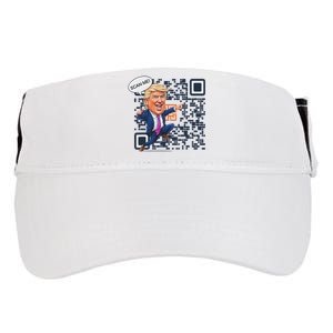 Qr President Trump Dance Code Adult Drive Performance Visor