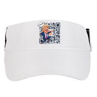 Qr President Trump Dance Code Adult Drive Performance Visor