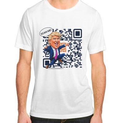 Qr President Trump Dance Code Adult ChromaSoft Performance T-Shirt