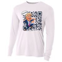 Qr President Trump Dance Code Cooling Performance Long Sleeve Crew