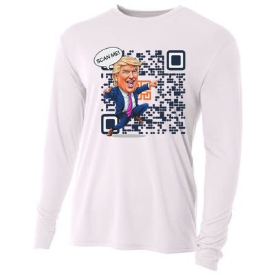 Qr President Trump Dance Code Cooling Performance Long Sleeve Crew