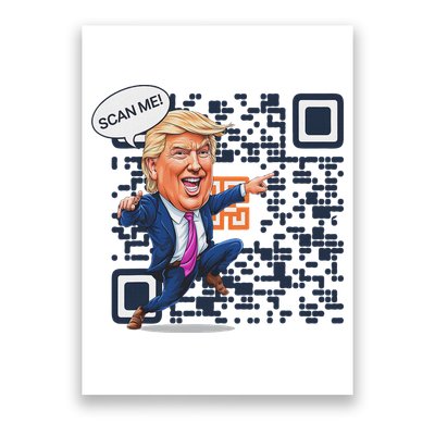 Qr President Trump Dance Code Poster