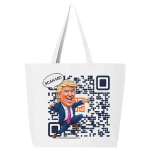 Qr President Trump Dance Code 25L Jumbo Tote