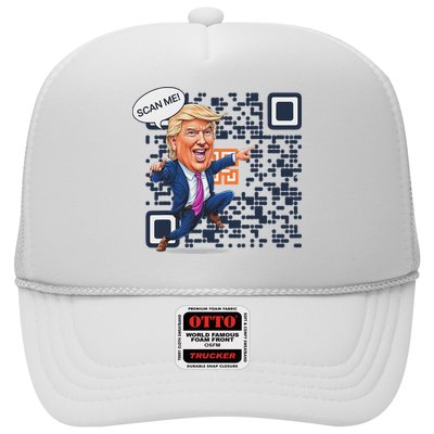 Qr President Trump Dance Code Trucker Hat