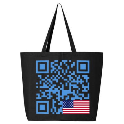 Qr President Trump Dance Code Usa Flag 25L Jumbo Tote