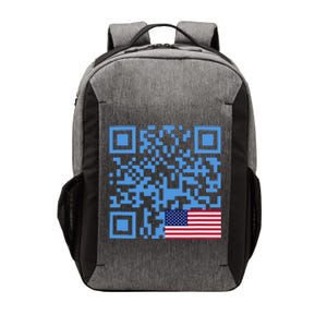 Qr President Trump Dance Code Usa Flag Vector Backpack