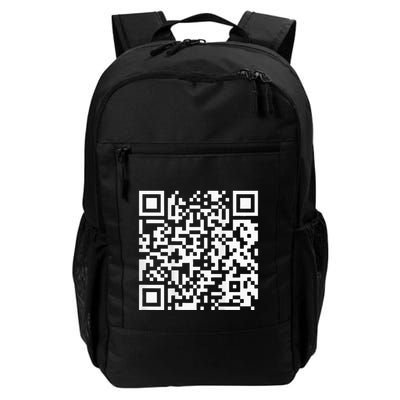 Qr President Trump Dance Code Backpack