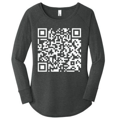 Qr President Trump Dance Code Women's Perfect Tri Tunic Long Sleeve Shirt