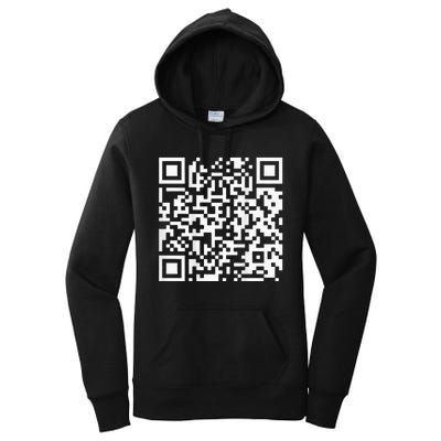 Qr President Trump Dance Code Women's Pullover Hoodie