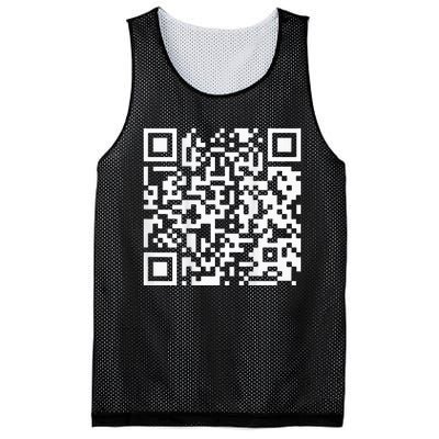 Qr President Trump Dance Code Mesh Reversible Basketball Jersey Tank