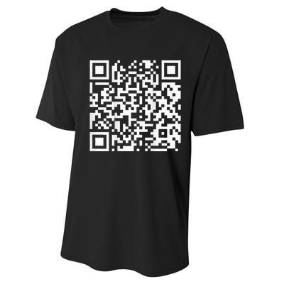 Qr President Trump Dance Code Performance Sprint T-Shirt