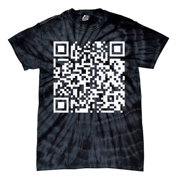 Qr President Trump Dance Code Tie-Dye T-Shirt