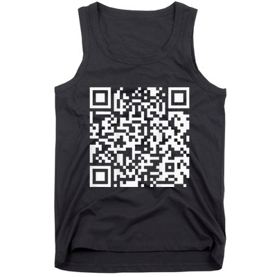 Qr President Trump Dance Code Tank Top