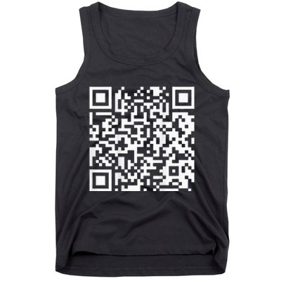 Qr President Trump Dance Code Tank Top