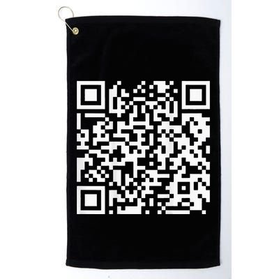 Qr President Trump Dance Code Golf Towel