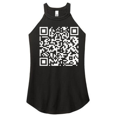 Qr President Trump Dance Code Women's Perfect Tri Rocker Tank