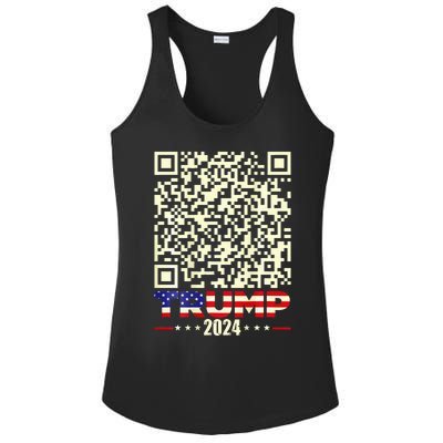 Qr President Trump 4547 Trump Dancing Code Ladies PosiCharge Competitor Racerback Tank