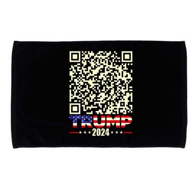 Qr President Trump 4547 Trump Dancing Code Microfiber Hand Towel