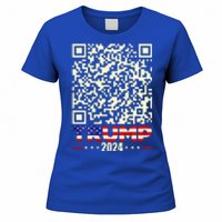 Qr President Trump 4547 Trump Dancing Code Women's T-Shirt