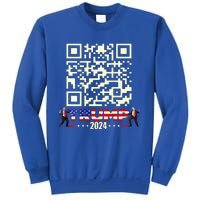 Qr President Trump 4547 Trump Dancing Code Sweatshirt