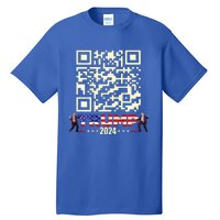 Qr President Trump 4547 Trump Dancing Code Tall T-Shirt