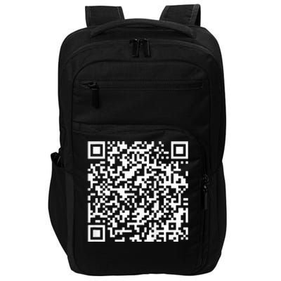 Qr President Trump 4547 Trump Dancing Code Impact Tech Backpack