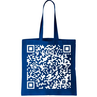 Qr President Trump 4547 Trump Dancing Code Tote Bag