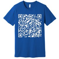 Qr President Trump 4547 Trump Dancing Code Premium T-Shirt