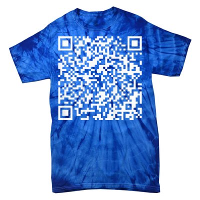 Qr President Trump 4547 Trump Dancing Code Tie-Dye T-Shirt