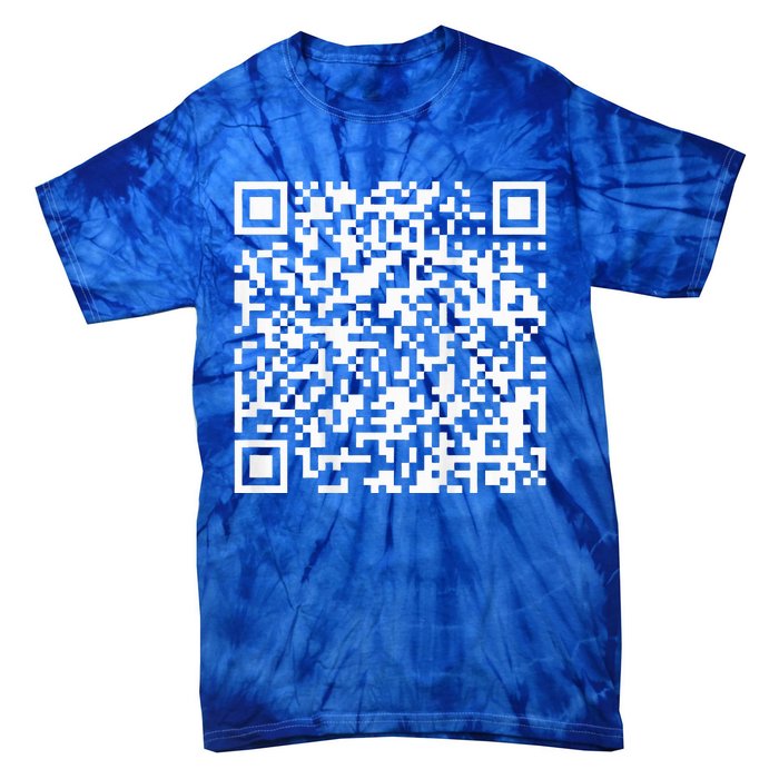 Qr President Trump 4547 Trump Dancing Code Tie-Dye T-Shirt