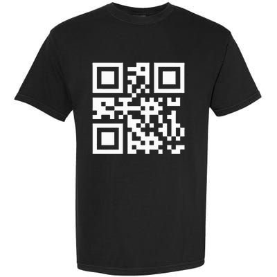 Qr President Trump Dance Code Garment-Dyed Heavyweight T-Shirt