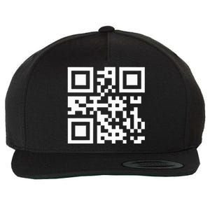 Qr President Trump Dance Code Wool Snapback Cap