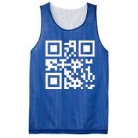 Qr President Trump Dance Code Mesh Reversible Basketball Jersey Tank