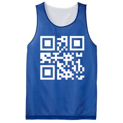 Qr President Trump Dance Code Mesh Reversible Basketball Jersey Tank