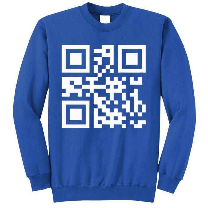 Qr President Trump Dance Code Tall Sweatshirt